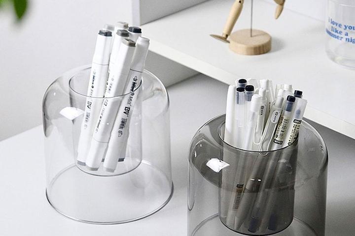 사무실 책상 연필 펜 화장대 브러쉬 펜슬 다용도 수납 꽂이
