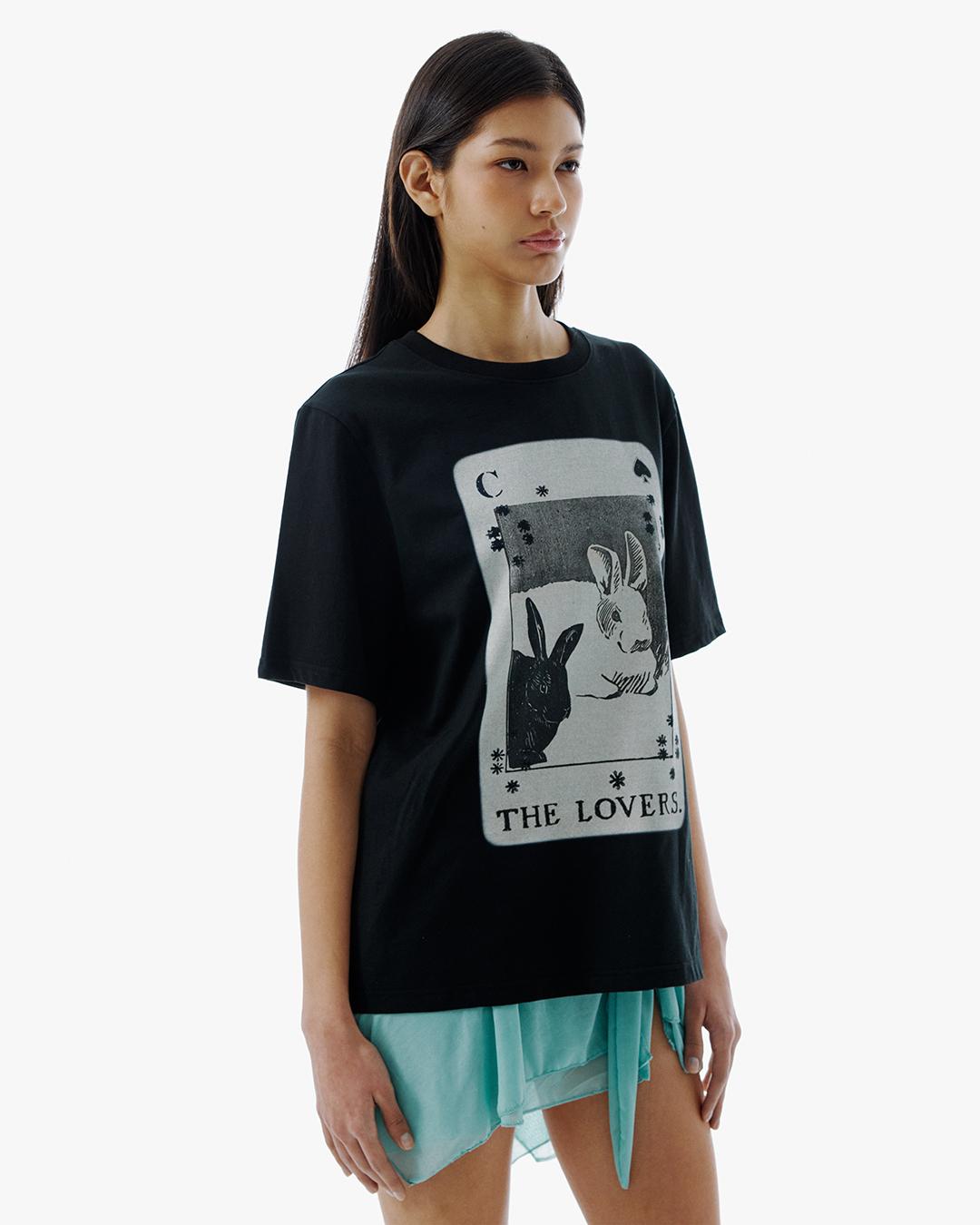 NEW TAROT GRAPHIC T-SHIRT [BLACK]