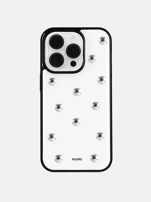 TENTEN STUD CASE (WHITE) 아이폰 케이스