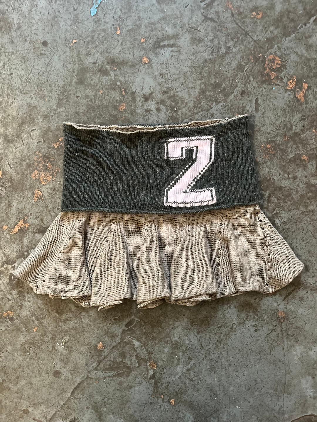 Ruffle mini skirt - M/L