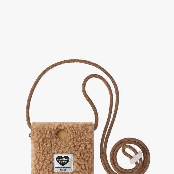 [세븐틴 승관 착용] 콤팩트 넥크리스 백 (브라운)