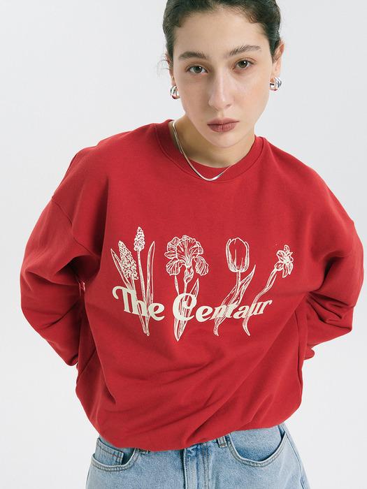 FOUR BEAUTY SWEATSHIRT_RED