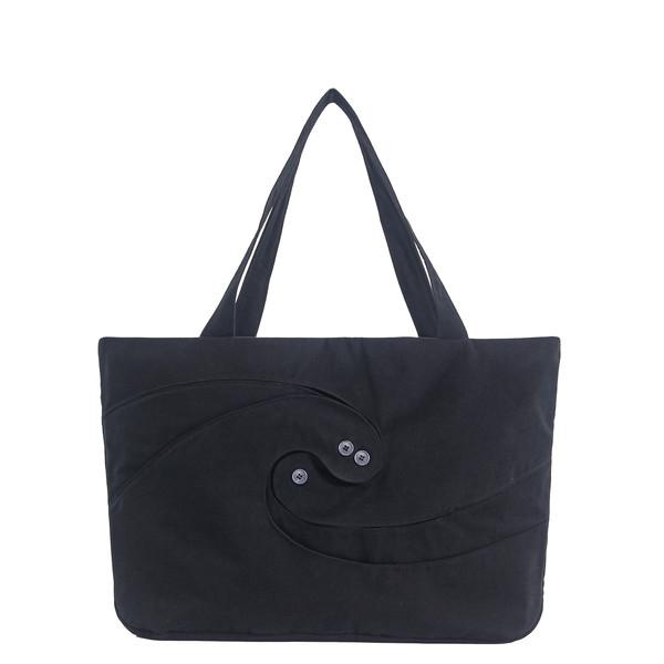051-Spiral Tote Bag Sparrow Black