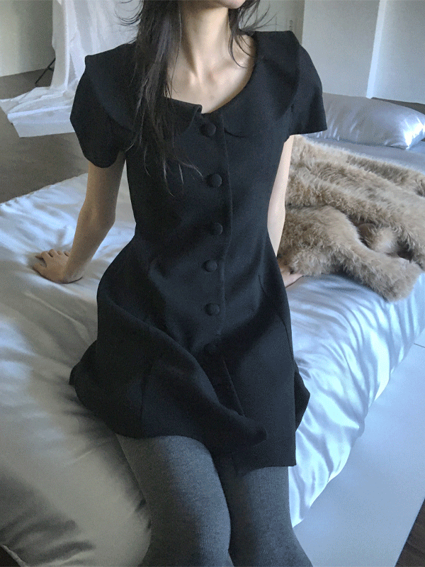[하객룩 🖤] berry mini dress
