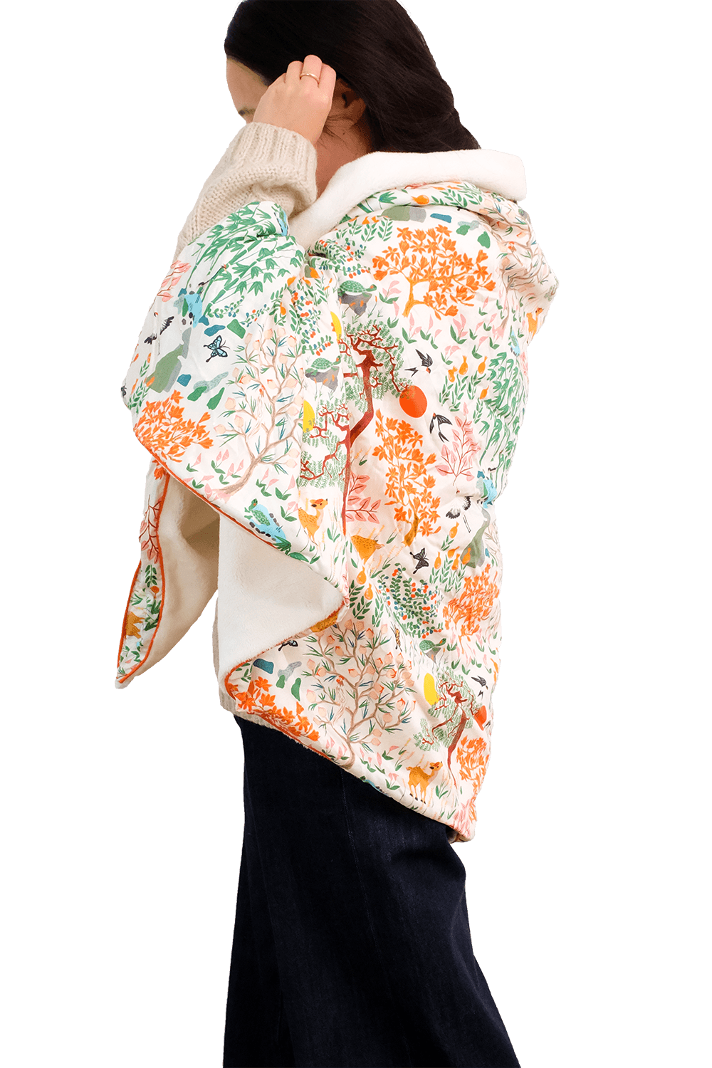 십장생 3중 극세사 담요