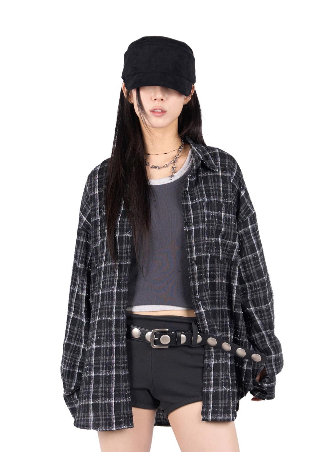 SHADOW CHECK SHIRT