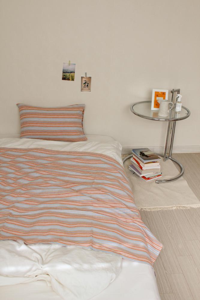 순면100% 레이어스트라이프 블랭킷 , 테이블보 , 가리개커튼