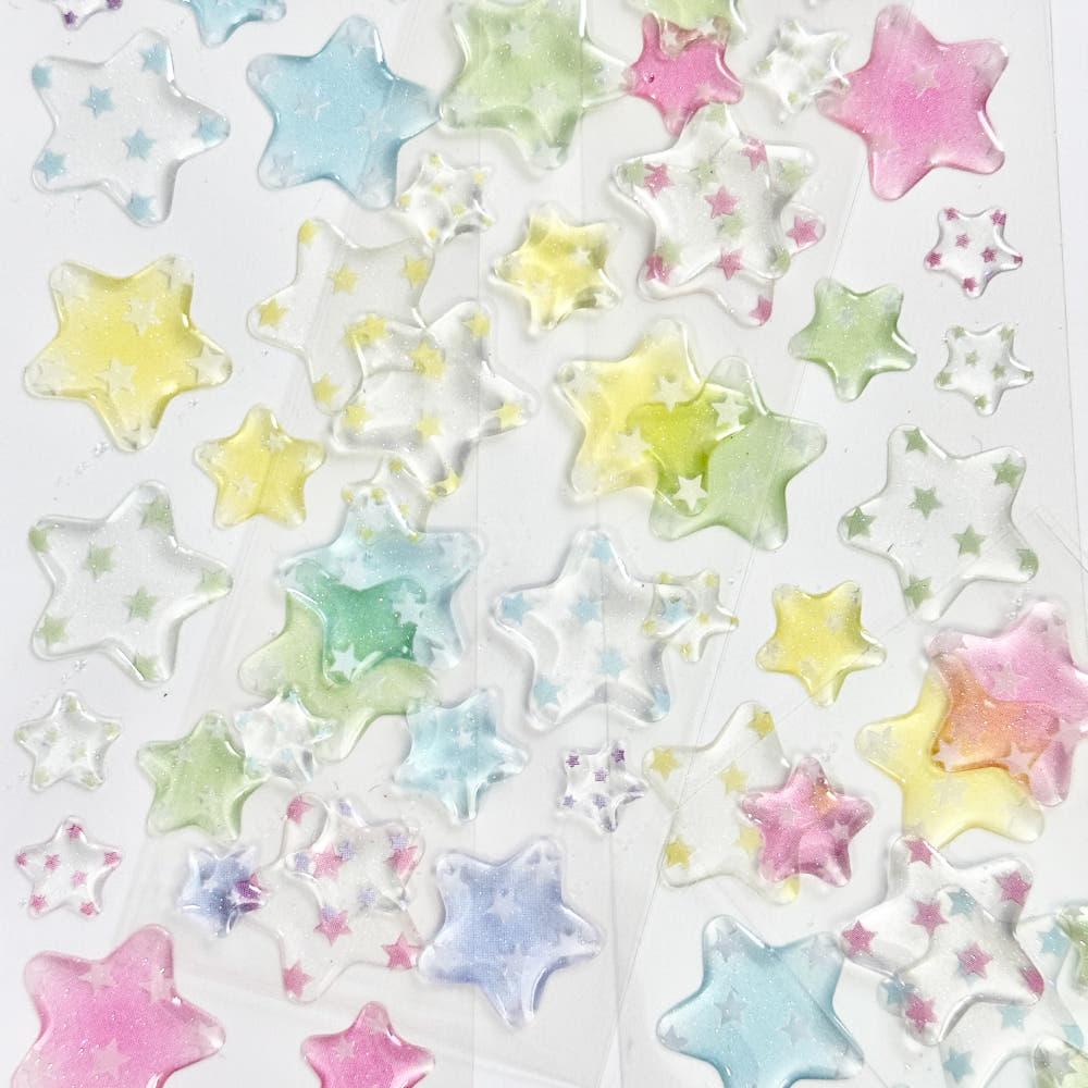 [러브크레센트] soda star sticker