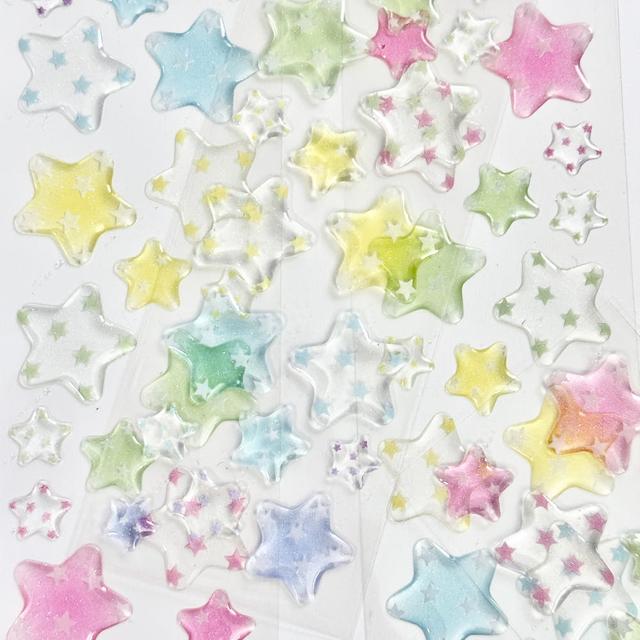 [러브크레센트] soda star sticker