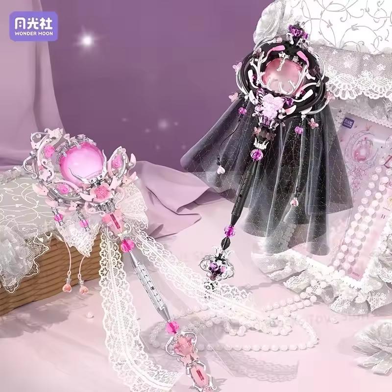 SEMBO 마술 지팡이 홀 조립 빌딩 블록 원더 랜드 비밀 어린이 장난감 소녀를위한 Diy 마술 지팡이 생일 선물