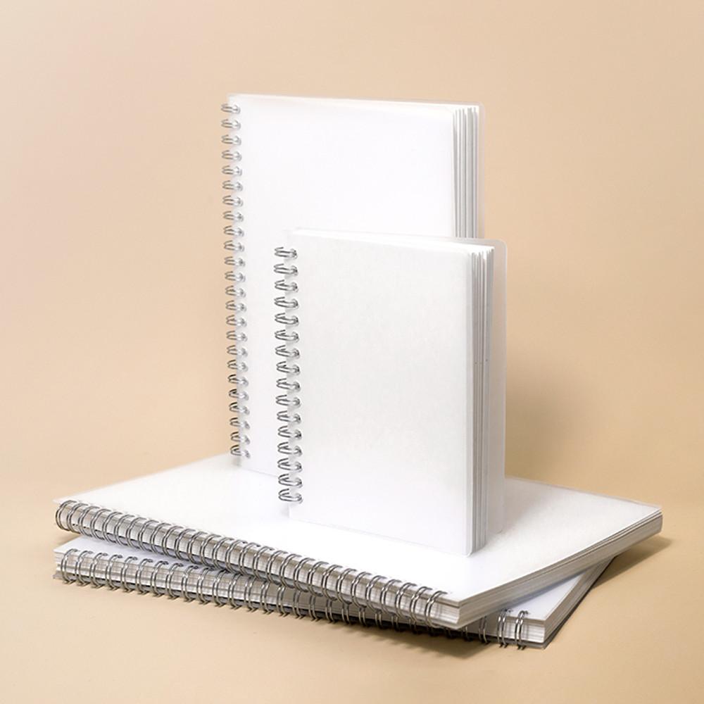 메이드바이 무지 A6 스프링 노트 드로잉북 기본 : made by store