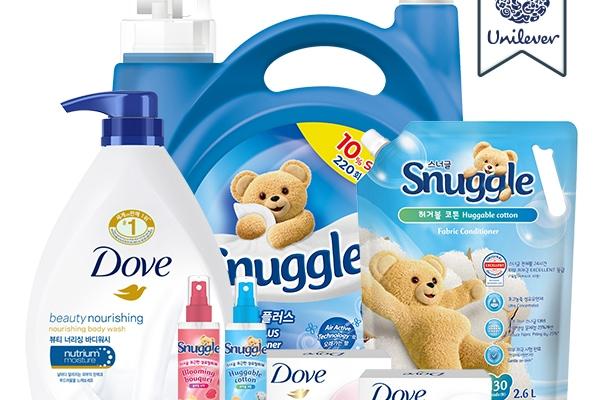 스너글 4L x 2개, 도브 1L x 3개 외 최대할인 특가!