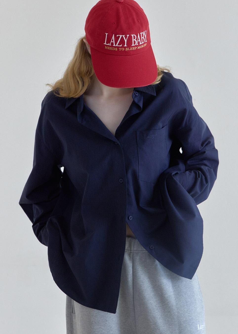 Loose Fit Classic Solid Shirt (4color)