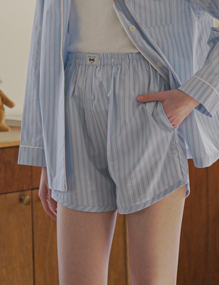 슬로피 숏팬츠 sloppy short pants / 2colors / 고밀도 60수 / 기획상품 / 국산 / 파자마반바지