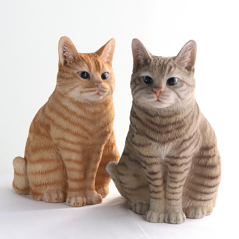 진짜같은 고양이 장식 카페 인테리어 소품