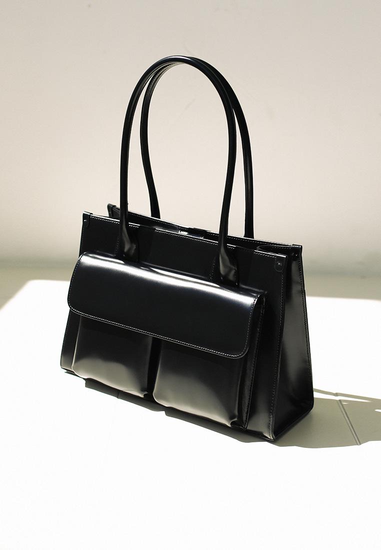 ANNIE TWIN POCKET BAG_BLACK
