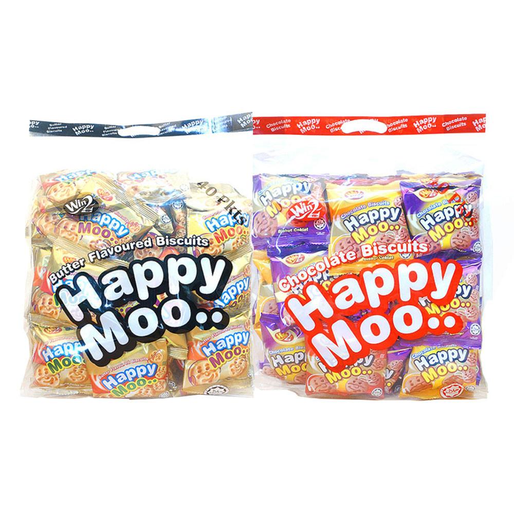 해피무 초코맛+버터맛 480g 비스킷 쿠키 과자 간식