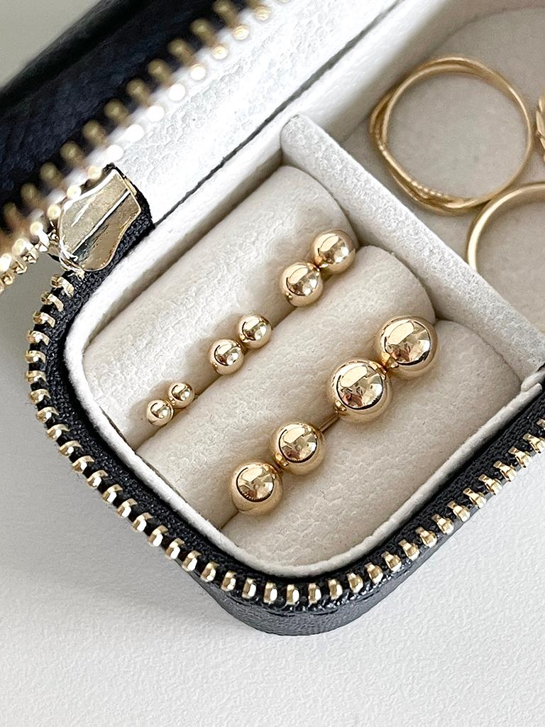 [오늘 출발] 베이직 볼 귀걸이 (한쌍)