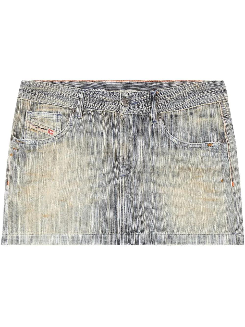 Diesel 디론 데님 스커트 | 블루 | FARFETCH KR