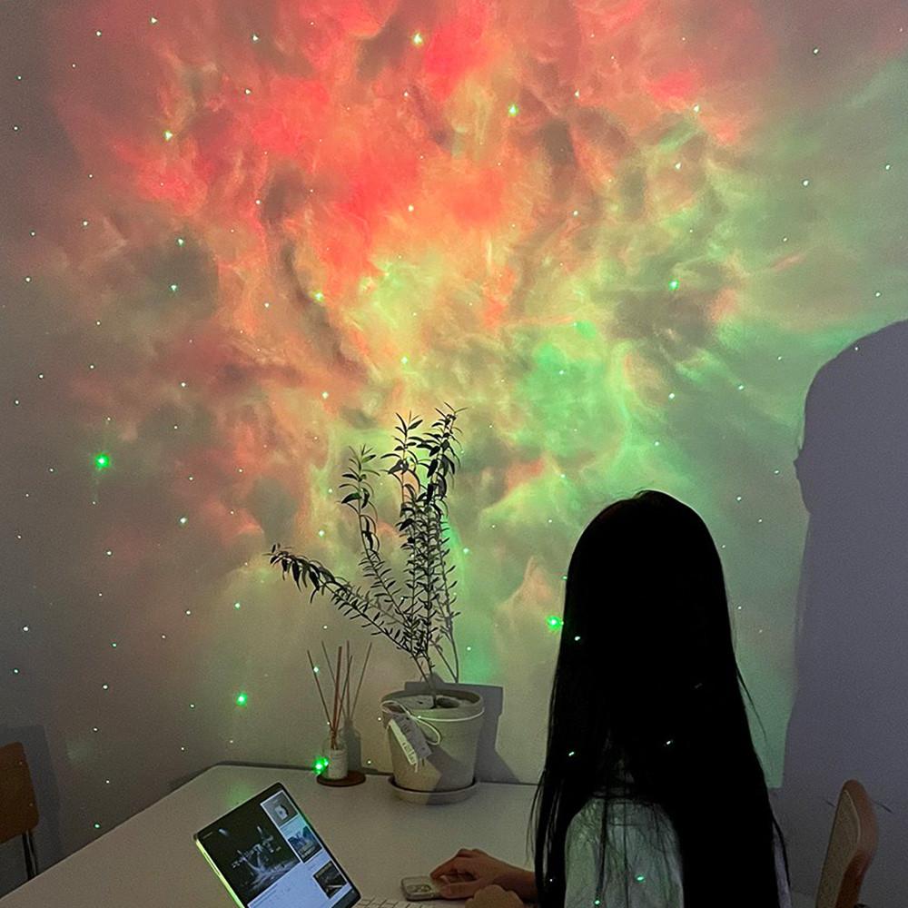 오로라 무드등 우주 바다 은하수 별 구름 감성 캠핑 라이트 조명