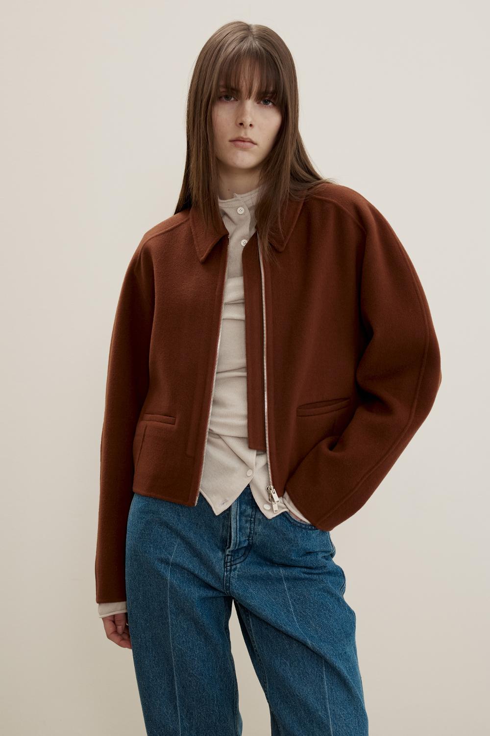 Clean Handmade Jacket, Brick