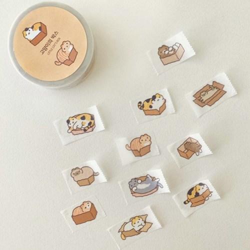 고양이의박스 마스킹테이프