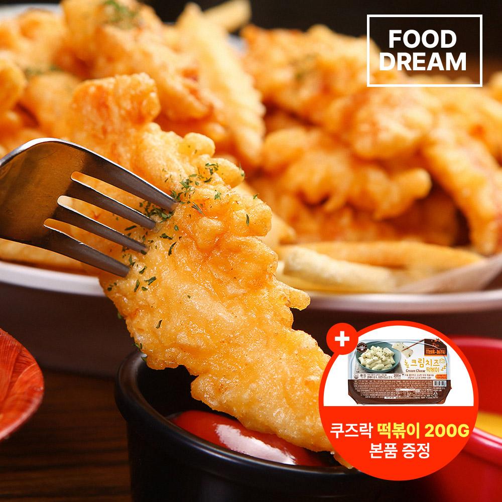 마니커 케이준치킨텐더 1kg + 쿠즈락 크림앤치즈떡볶이 200g