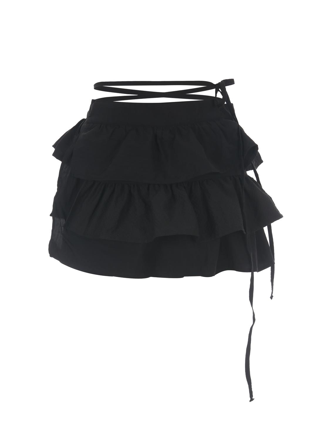 Dual Layer 2-way wrap skirt 001
