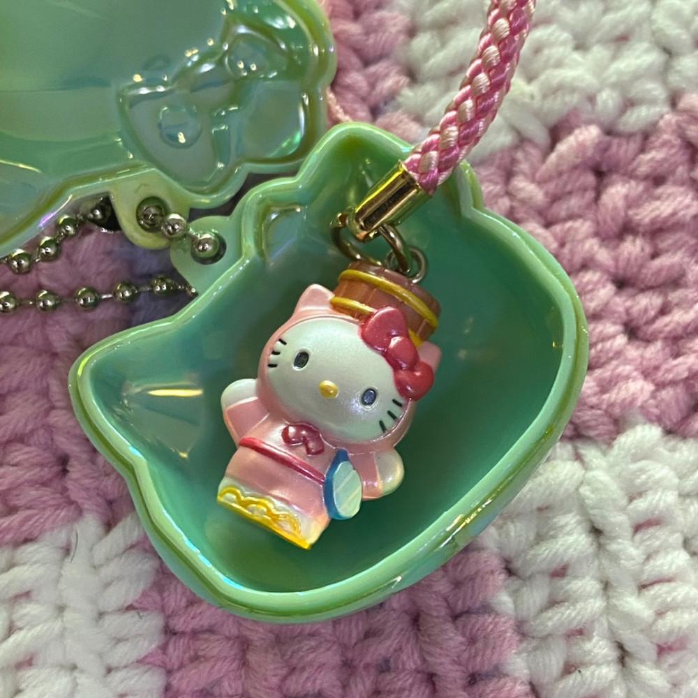 키티 콜렉터 키링 펄버전 (해녀키티)