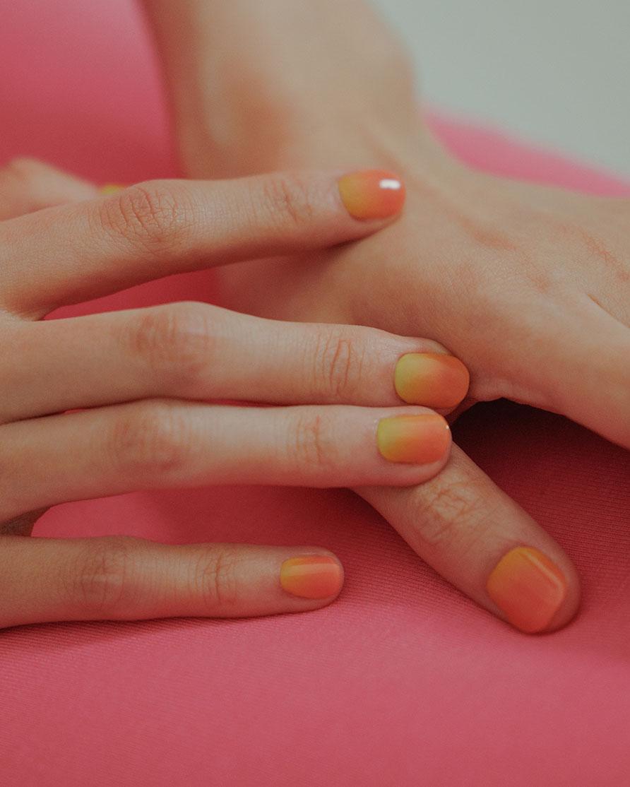 [젤네일] 핑크 라임