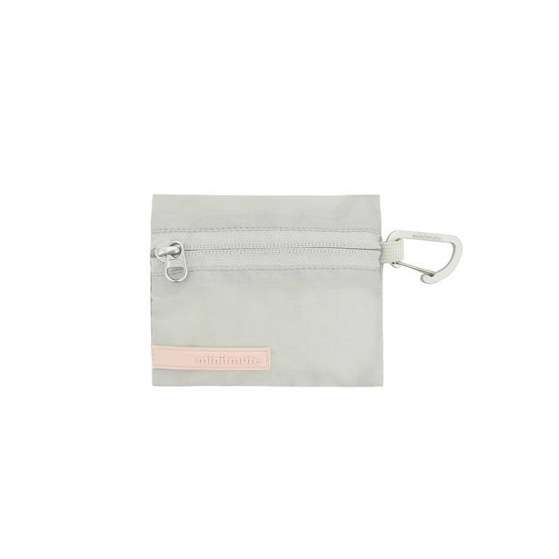 bask wallet keyring - gray