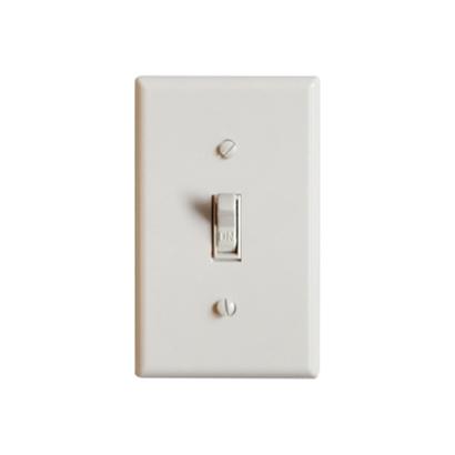 Toggle switch plate_1구 Light Almond(Plain)