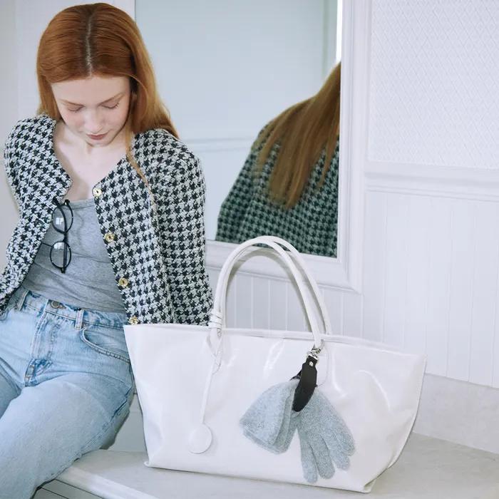 Roe shoulder bag - Mute Ivory