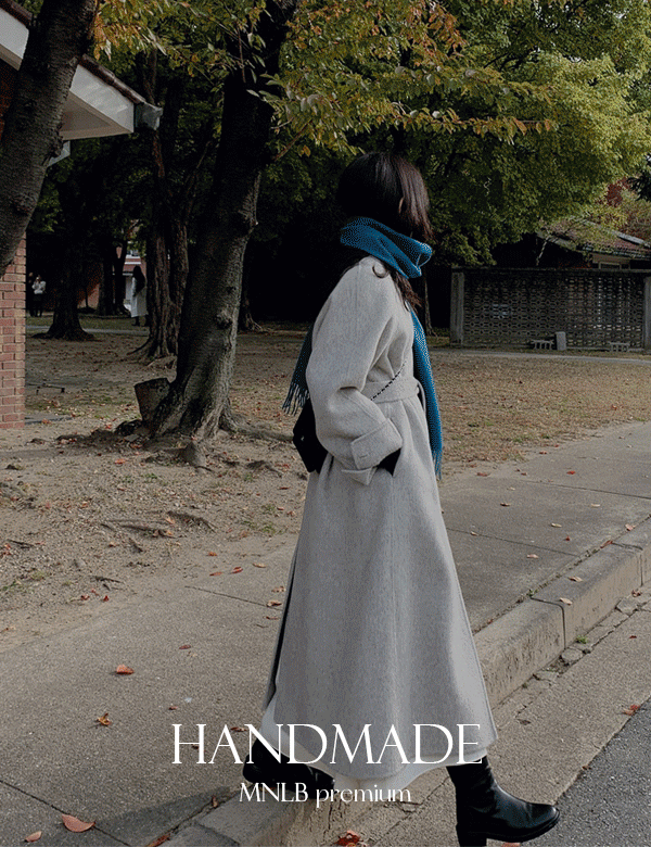 디어먼트 [단독] [코트1위🏆][20% 쿠폰][얼리윈터❄️][4만장돌파/S,M/탈부착내피][하객룩/롱코트/직진배송][MNLB] 알파카 히든 핸드메이드 롱 코트