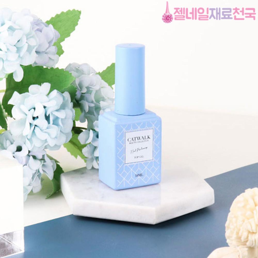 캣워크 대용량 젤네일투명매니큐어폴리쉬 탑젤