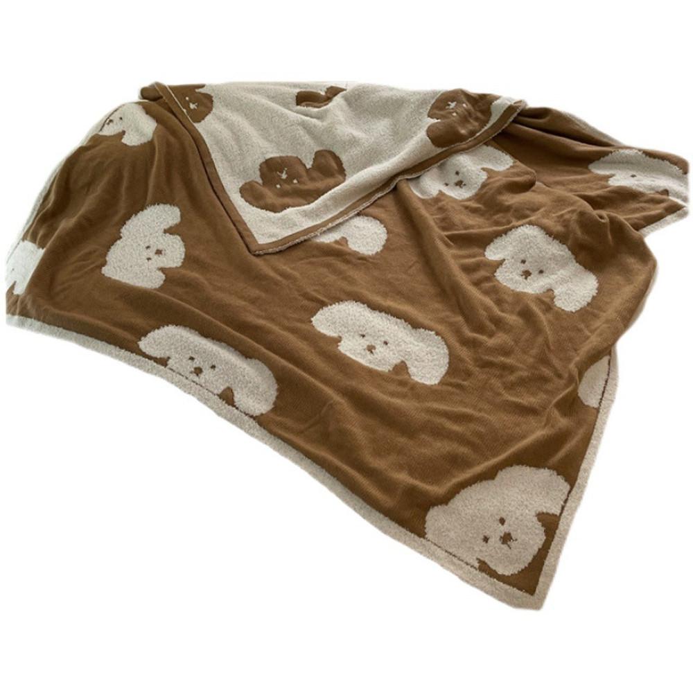 HigherTouch 귀여운 댕댕이 강아지 담요 여름 얇은 이불