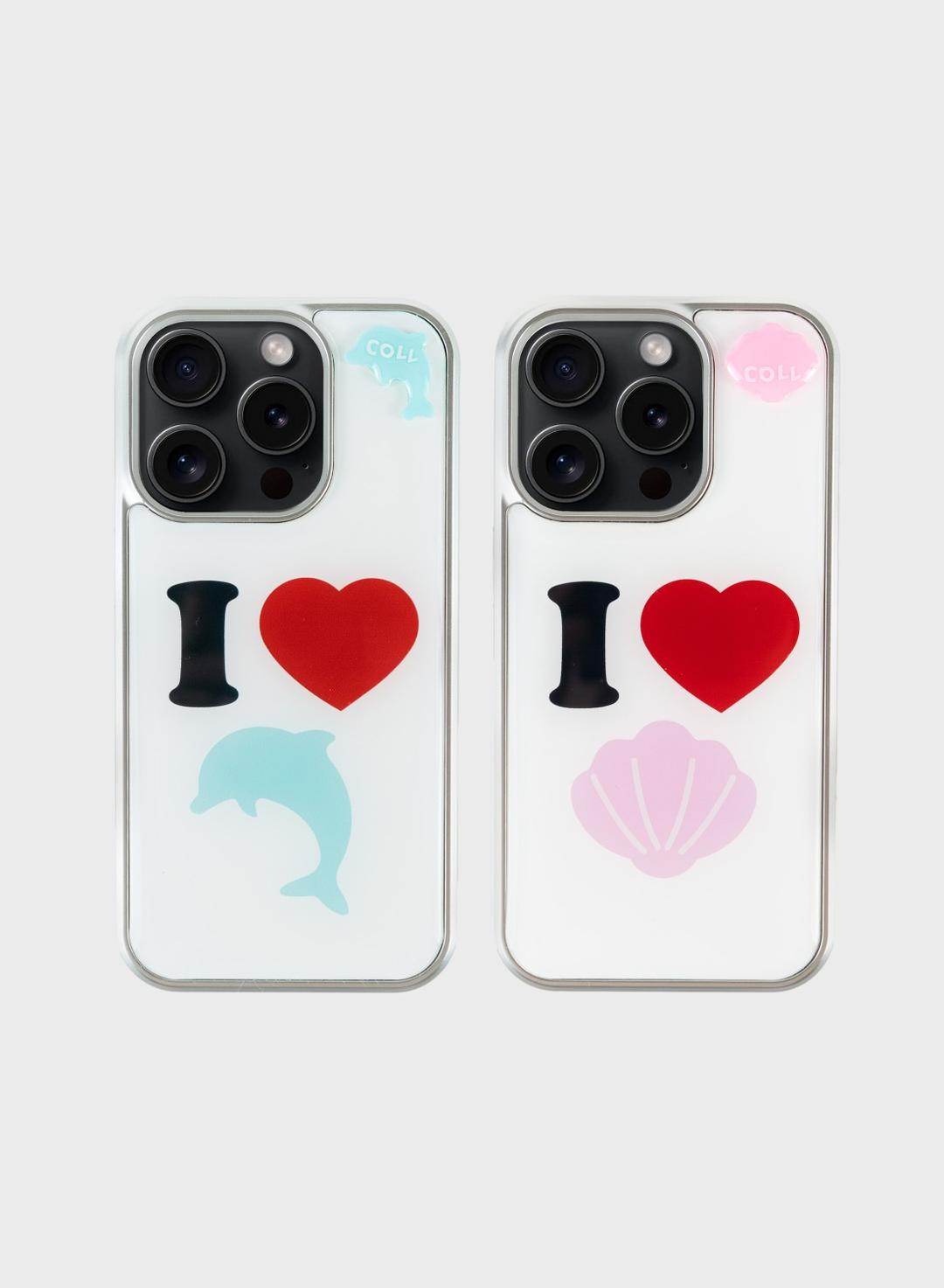 [~8/15 15% OFF] I ♥ Sea Friends Pendant Epoxy Case (4type)