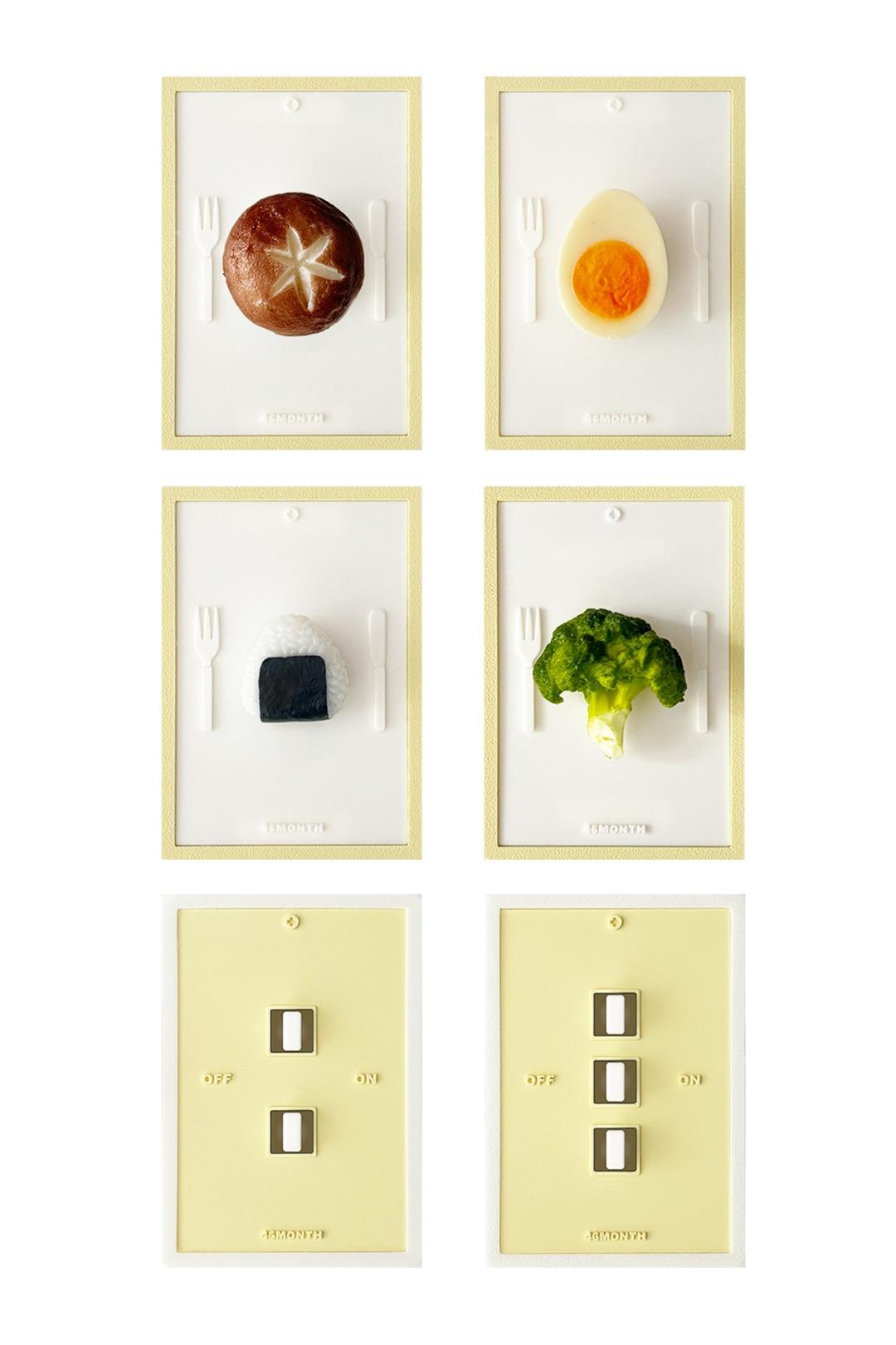 FOOD SWITCH COVER (YELLOW)
