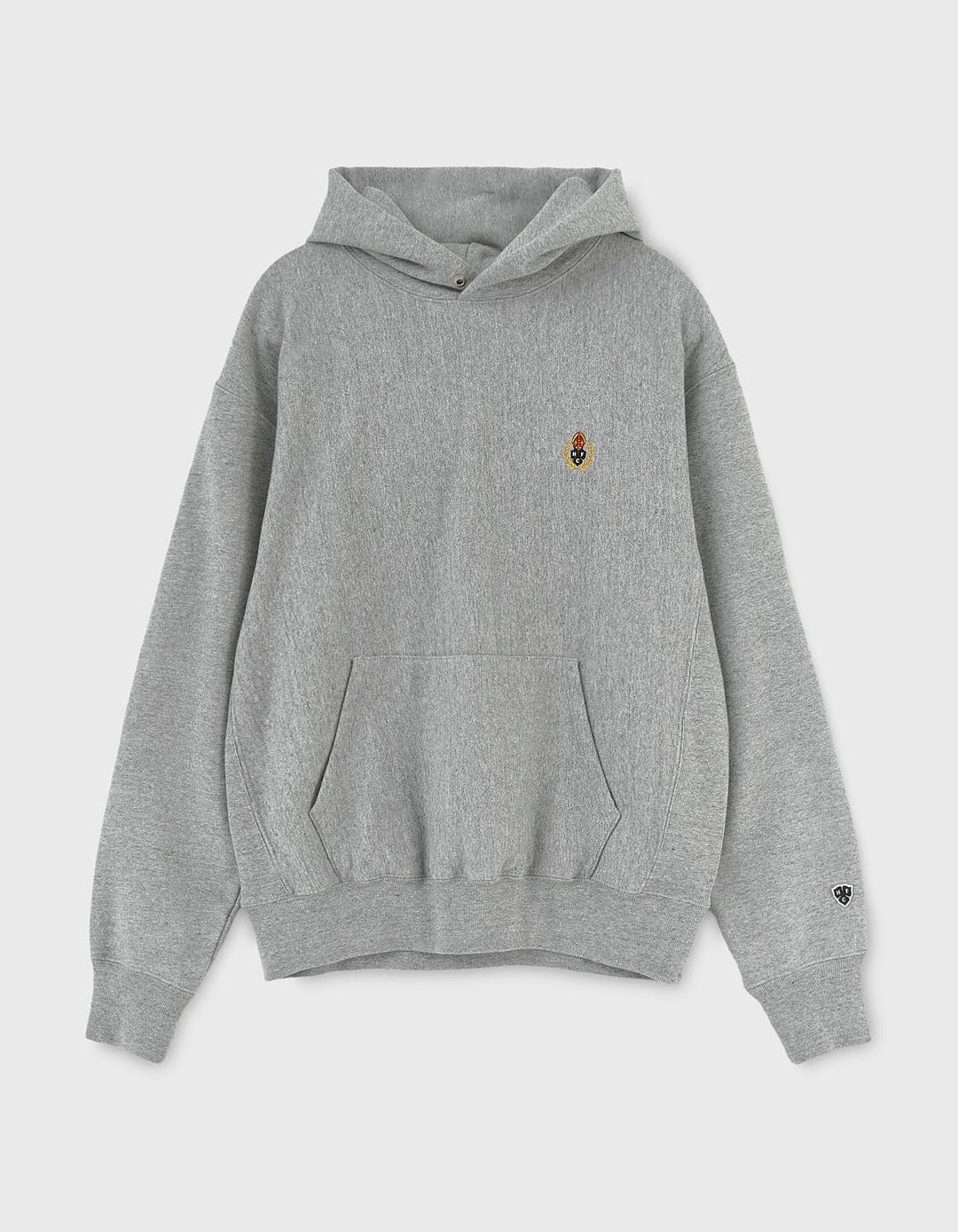 CREST 221 REVERSE HOODIE / M.Grey(5%)