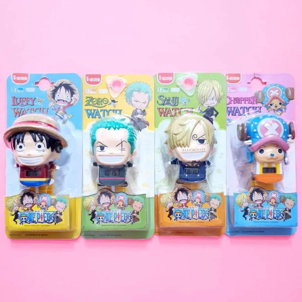 [고전문구/완구] 원피스 캐릭터 팝업 손목 시계
