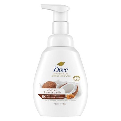 도브 어드밴스드 케어 포밍 핸드 워시 코코넛 & 아몬드 밀크