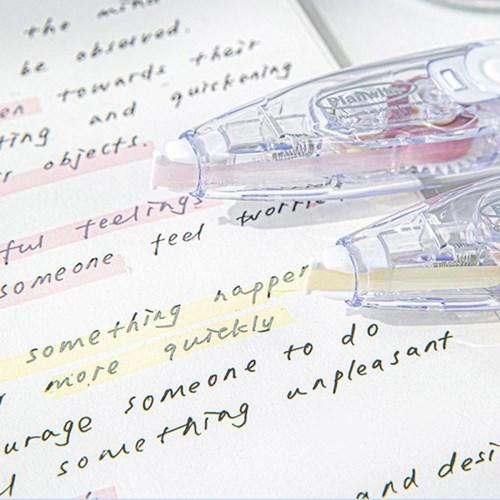 [1+1할인] 마커 테이프 형광펜 하일라이터 데코 4종