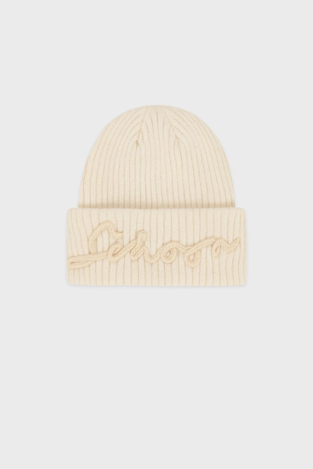 Sinoon Logo Beanie (Cream)