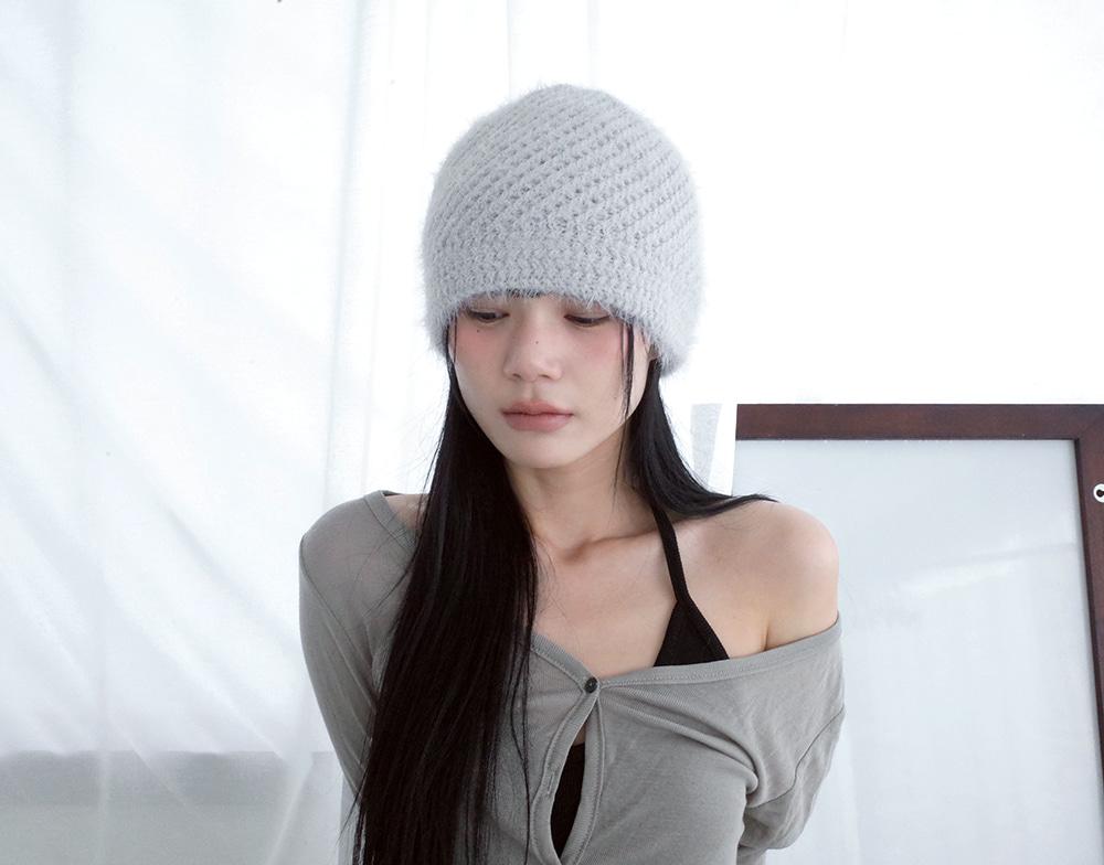 brush beanie