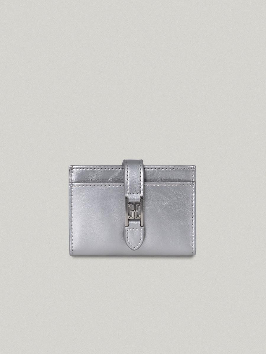 Classic Logo Card Wallet in silver클래식 로고 카드지갑[5월 25일 순차출고 예약배송]