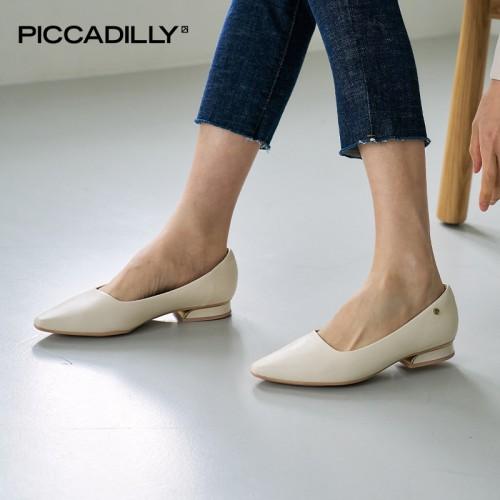 [PICCADILLY] 피카딜리 279004  플랫 슈즈_오프화이트(2.5cm)