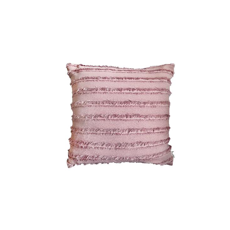 Rosepink Tango Fringe 쿠션커버 45x45cm
