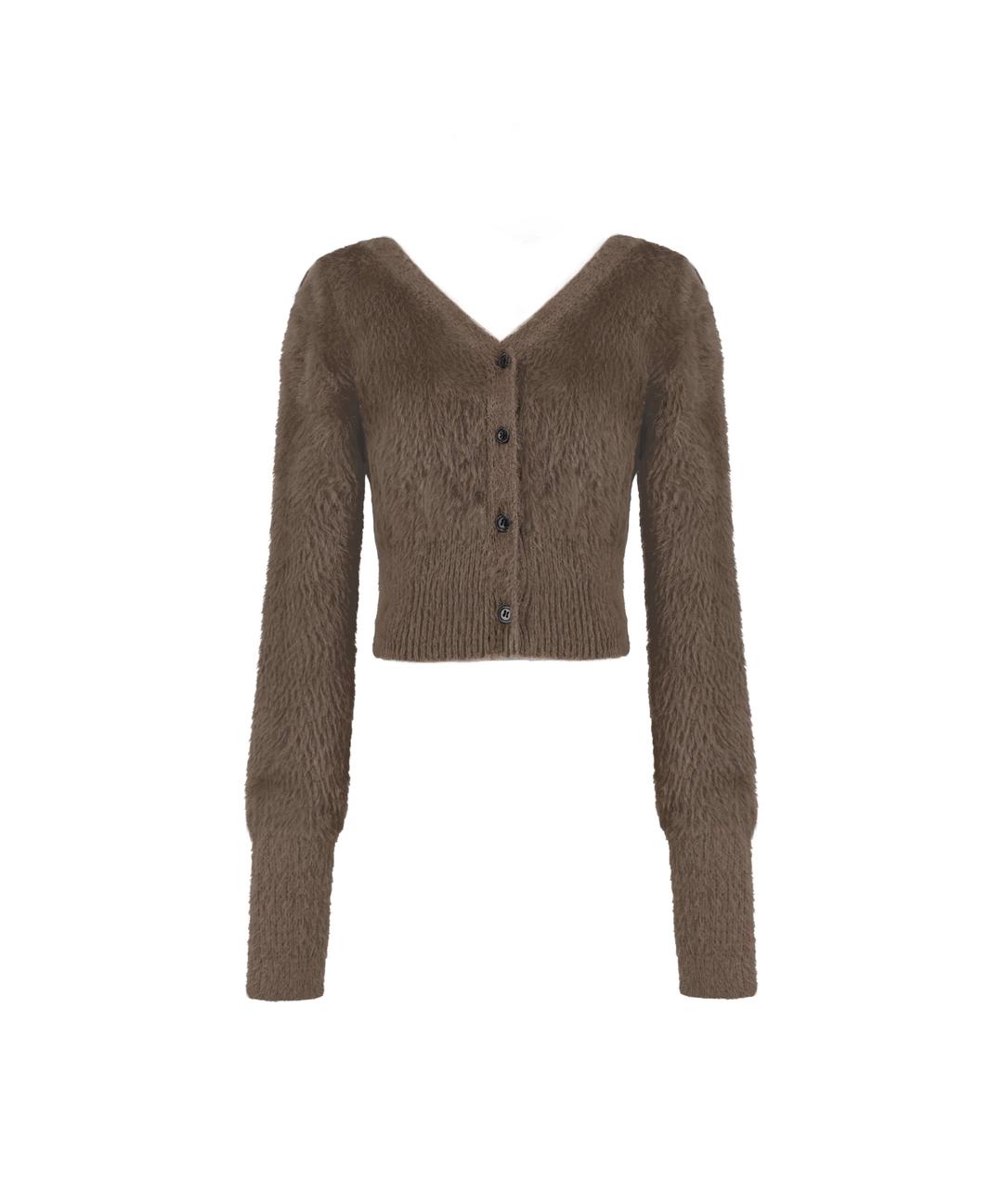 컴아웃앤플레이 Hazelnut cardigan