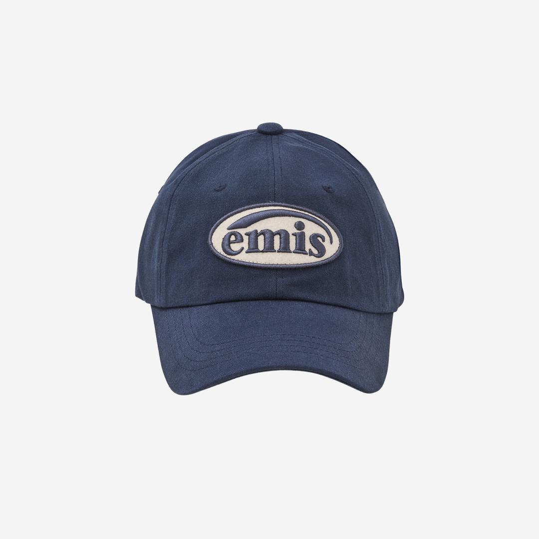 Emis Tone On Tone Wappen Ball Cap Navy