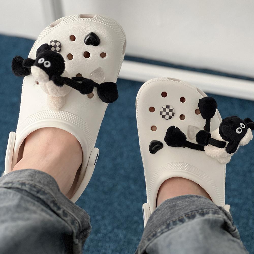 [새학기/인싸템] 숀더쉽 양 지비츠 8pcs 파츠 세트 실내화 신발꾸미기 아이템